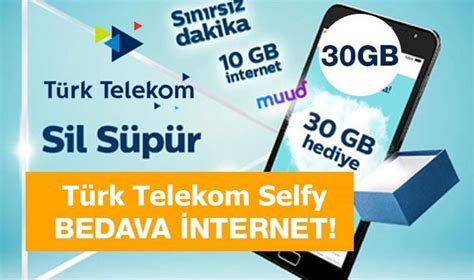 Türk telekom woops bedava internet